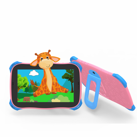 KIDS 7" TABLET WITH WIFI (Blue / Pink Color) -- جهاز لوحي بشاشة 7 بوصة للأطفال،32 جيجابايت