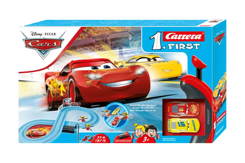 Carrera My First Disney Pixar Cars Race of Friends--مجموعة مسار السيارات من كاريرا (2.4 متر)