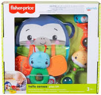 Fisher Price INF Play Kit 0 6M Let's Sense --مجموعة اللعب  للأطفال من 0 إلى 6 أشهر دعونا نستشعر