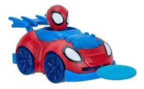 Spidey N Friends - Little Vehicle (Disc Dashers) (Assortment)--مجموعة مركبات من شخصيات مارفيل الصغيرة مع قاذف اقراص