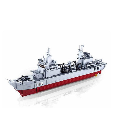 Sluban Model bricks Supply Ship 1:450(457pcs)--نموذج سفينة توريد الطوب 1:450 (457 قطعة)