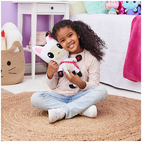 Gabby’s dollhouse 33cm talking pandy paws plush toy with lights, music and 10 sounds and phrases--لعبة بيت الدمى من غابيز دولهاوس مع أضواء وموسيقى و أصوات وعبارات