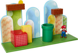 SUPER MARIO FIGURES 6CM PLAYSET--مجموعة ألعاب سوبر ماريو 6 سم