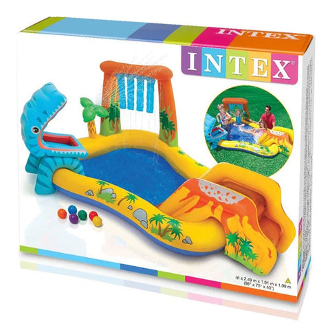 INTEX DINOSAUR PLAY CENTER--مركز لعب الديناصورات من انتكس