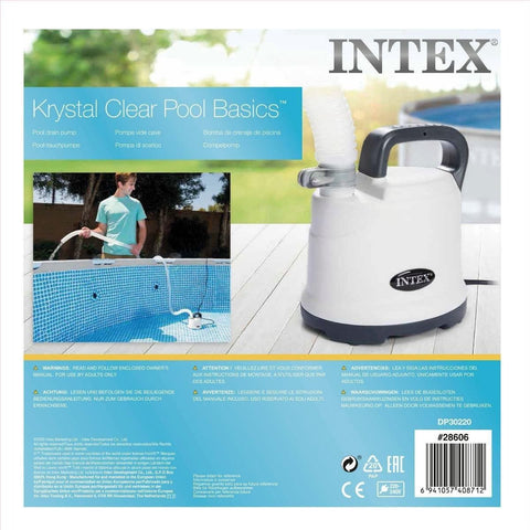 INTEX POOL DRAIN PUMP--مضخة تصريف حوض السباحة من انتكس