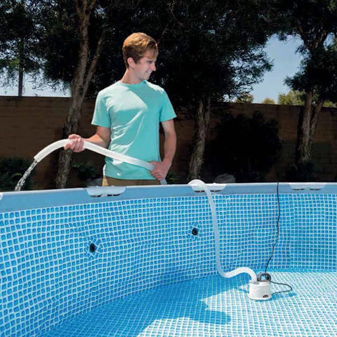 INTEX POOL DRAIN PUMP--مضخة تصريف حوض السباحة من انتكس