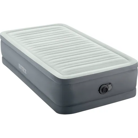 INTEX TWIN PREMAIRE I ELEVATED AIRBED W/ FIBER-TECH BIP--انتكس فايبر تك بريمير مرتبة هوائية