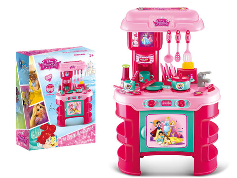 DISNEY PRINCESS MY KITCHEN PLAYSET LIGHT & SOUND-- بدرينسس مجموعة ألعاب مطبخ