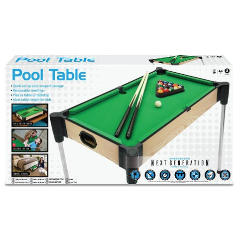 Ambbassador Games 27" (68.5cm) Table / Tabletop Pool--طاولة بلياردو مقاس 27 بوصة