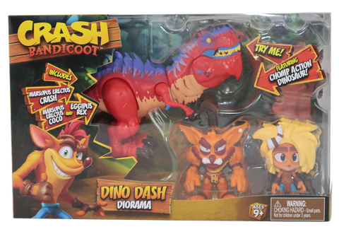 Crash Bandicoot 2.5-Inch Deluxe Diorama--كراش بانديكوت ديوراما ديلوكس 2.5 بوصة