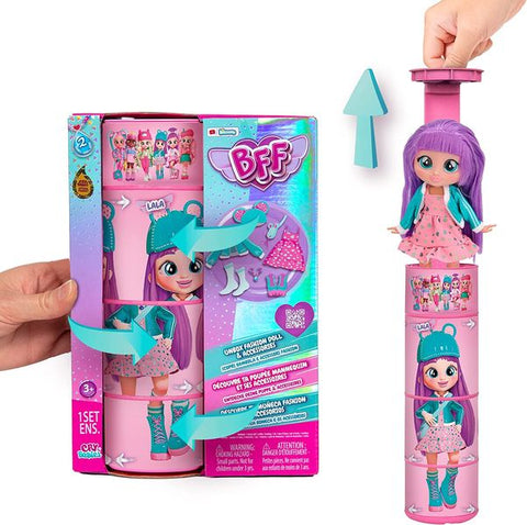 Cry Babies BFF Doll Lala 8Inch--دمية كراي بيبيز بي إف إف لالا مقاس 8 بوصة