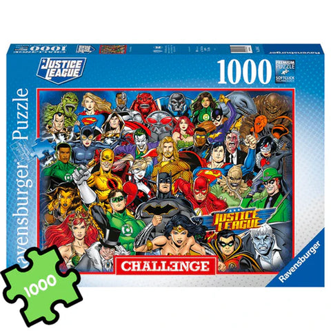 Ravensburger Challenge DC Comics 1000p--تحدي رافنسبرجر كاريكاتير1000