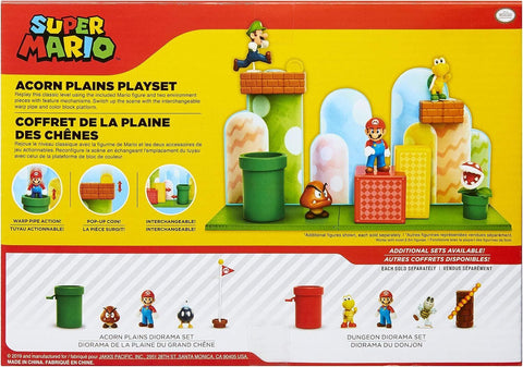 SUPER MARIO FIGURES 6CM PLAYSET--مجموعة ألعاب سوبر ماريو 6 سم