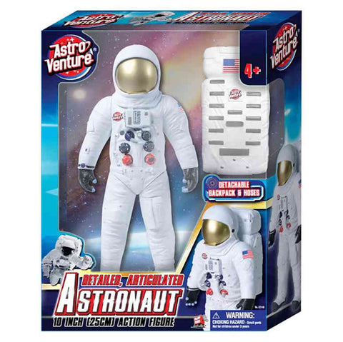 Astro Venture - 10in (25cm) Astronaut Figure--مجسم رائد فضاء مقاس 10 بوصات من استرو فينشر