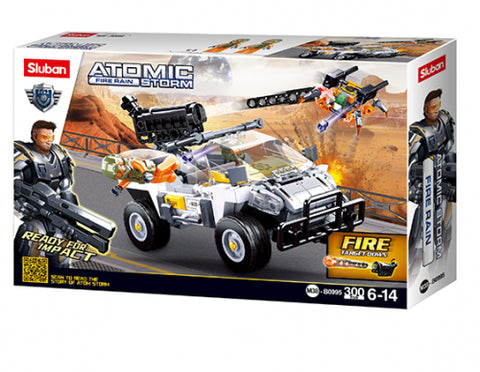 ATOMIC STORM(Fire Rain)-Annihilation Operation 300PCS--سلوبان جيب حربي - 300 قطعة