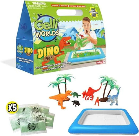 Zimpli Kids Gelli World Dino Pack -- مجموعة زيمبلي كيدز جيلي وورلد دينو