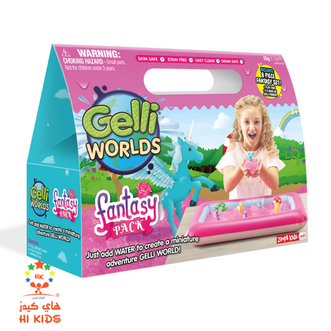 Zimpli Kids Gelli World Fantasy Pack -- زيمبلي كيدز جيلي وورلد فانتاسي باك