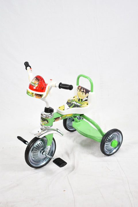 Amla - Steel bike with three wheels,GREEN color 103AG--املا - دراجة نفر حديد  ذات ثلاثة كفرات لون اخضر 10