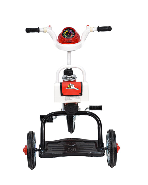 Amla - Steel bike with three wheels, RED color 103AR--املا - دراجة فولاذية بثلاث عجلات، لون احمر