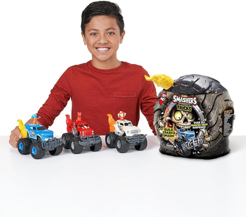 Smashers Monster Truck Surprise S1 Playset--مجموعة لعب سماشرز مونستر تراك سربرايز اس 1