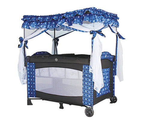 Babylove Playpen With Mosquito Net 27-910A--سرير كبير مع سقف وناموسية من بيبي لوف