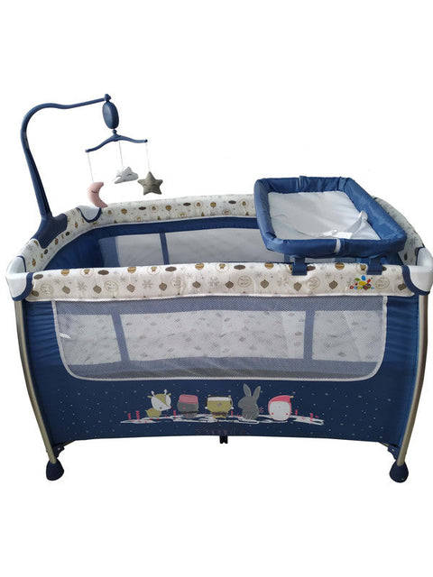 Babylove Playpen Two Layers With Toys 27-AP920--بيبي لف محبس دورين مع العاب