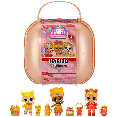 L.O.L. Surprise Loves Mini Sweets X Haribo Deluxe (Goldbears)--ال او ال سربرايز مجموعه دمي صغيرة واكسسواراتها