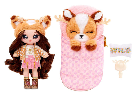 Na! Na! Na! Surprise Camping Doll- Myra Woods (Deer)--نا! نا! نا! دمية التخييم المفاجئة- ميرا وودز (غزال)