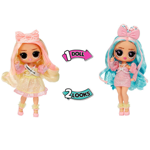 L.O.L. Surprise Tweens Surprise Swap Fashion Doll (Braids-2-Waves Winnie)--ال او ال سربرايز دمية توينز  العصرية مزودة بأكثر من 20 مفاجأة