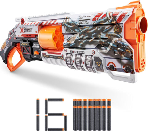 X-Shot Skins-S1 Lock Gun Open Box,Bulk--اكس شوت اس1 قفل مسدس مفتوح، بالجملة