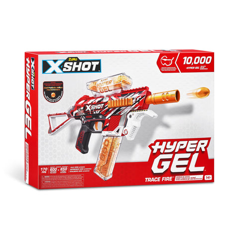 X-Shot Hyper Gel Medium Blaster (10000Gellets)--مسدس اكس شوت هايبر جل متوسط الحجم (10000 كبسولة)