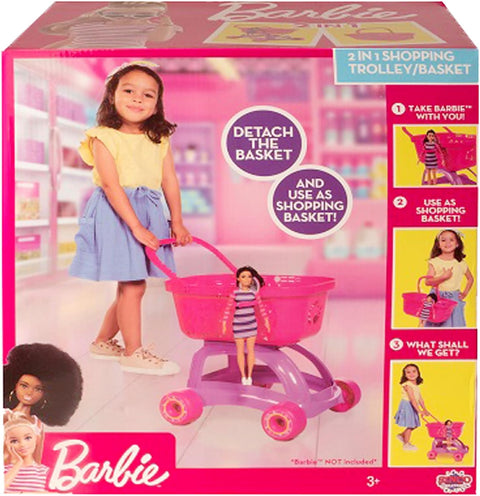 Barbie Shopping Trolley--عربة التسوق باربي