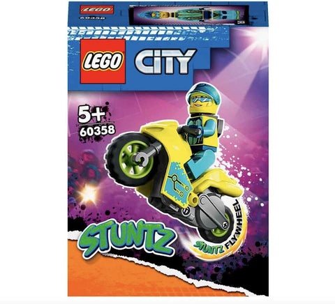 60358 LEGO CITY Cyber Stunt Bike--60358 دراجة حيلة سايبر