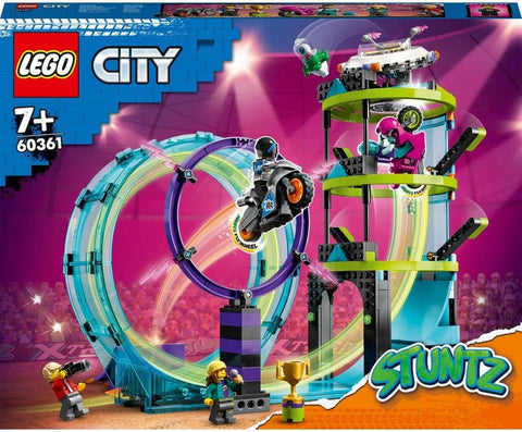 60361 LEGO CITY Ultimate Stunt Riders Challege --60361 في نهاية المطاف حيلة الدراجين التحدي29