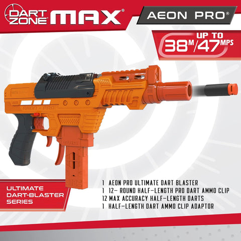 DART ZONE MAX TACTICAL STRIKE AEON PRO ULTIMATE DART BLASTER SERIES--لعبة مسدس ماكس نيكسس - سلسلة دارت بلاستر إيون برو المُطلقة من دارت زون