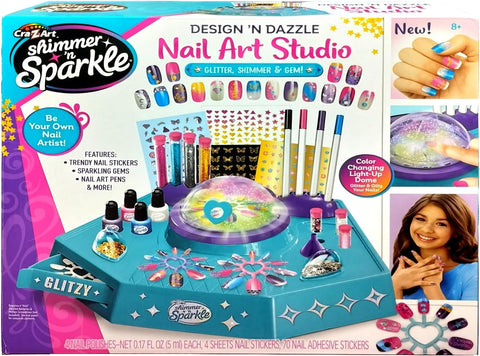 Shimmer N Sparkle Design N Dazzle Nail Art Studio--شمر اند سبارك فن تصميم الاظافر