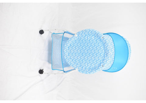 Amla BABY-BABY BED  BLUE C003B--املا بيبي -هندول حديد ازرق