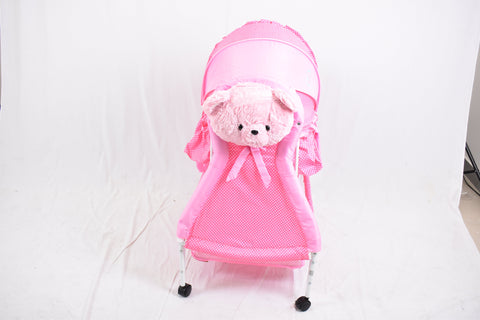 Amla BABY- BABY BED PINK  C003P--املا بيبي -هندول حديد وردي