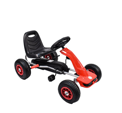 AMLA PEDAL CAR RED FOR 3 Years to 8 years old--سيارة بدواسة باربعه عجلات من املا ، احمر