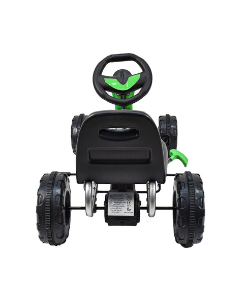 AMLA PEDAL CAR GREEN FOR ( 3 Years to 8 years )--املا -سيارة بدالة كفر بلاستيك اخضر