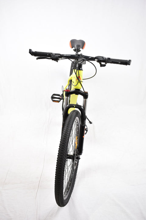 Amla -Mountain bike 26 speeds Shimano yellow--املا - دراجة جبلي 26 سرعات شيمانو اصفر