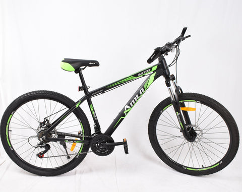 Amla -Mountain bike 27.5 speeds Shimano green--املا - دراجة جبلي 27.5 سرعات شيمانو اخضر