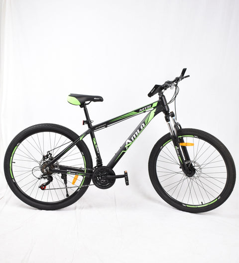 Amla -Mountain bike 27.5 speeds Shimano green--املا - دراجة جبلي 27.5 سرعات شيمانو اخضر