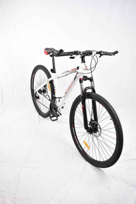 Amla -Mountain bike 27.5 speeds Shimano white--املا - دراجة جبلي 27.5 سرعات شيمانو ابيض