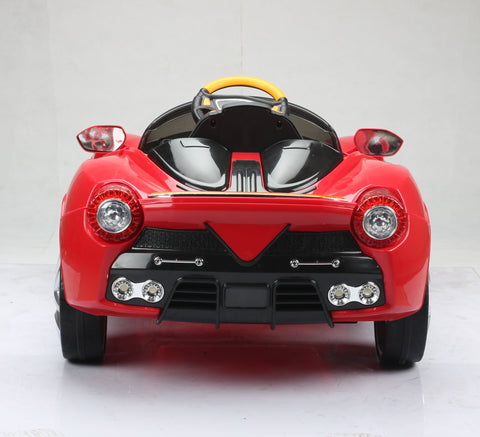 AMLA- Red Remote Battery Car 116--املا - سيارة بطارية بريموت احمر  116